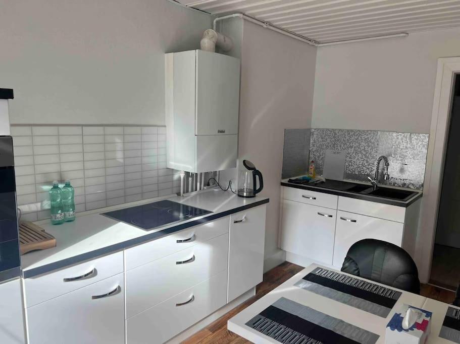 Schoenes City-Apartment Im Zentrum Mit Balkon Хоф Екстериор снимка